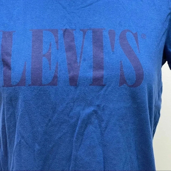 Levi's blue graphic tee M - Picture 4 of 6